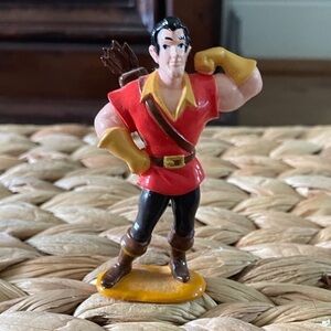 Vintage Beauty and the Beast: Gaston figure